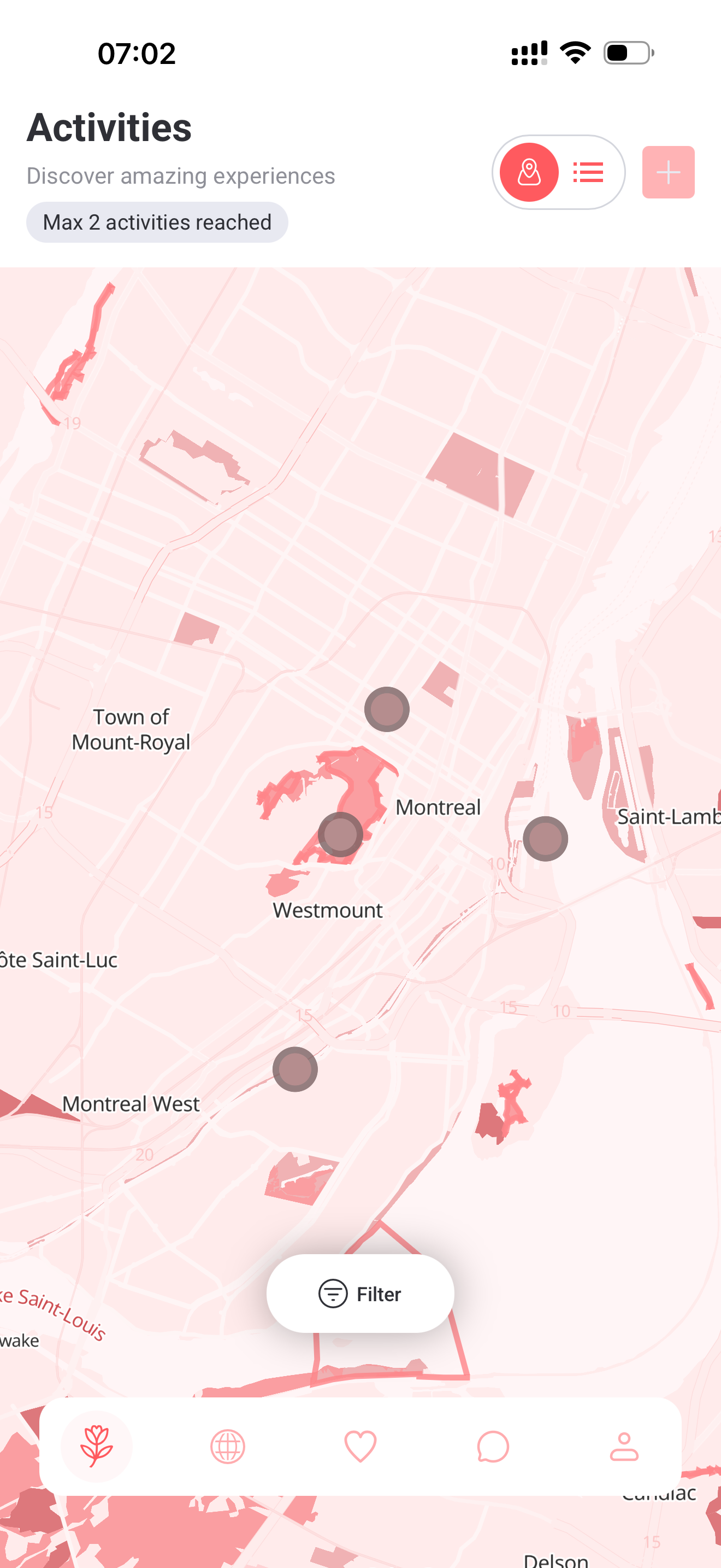 Meet through real activities.